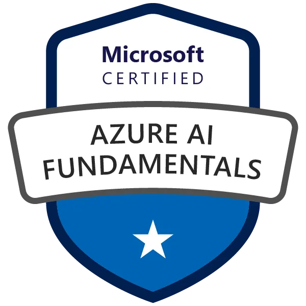 Microsoft Certified: Azure AI Fundamentals